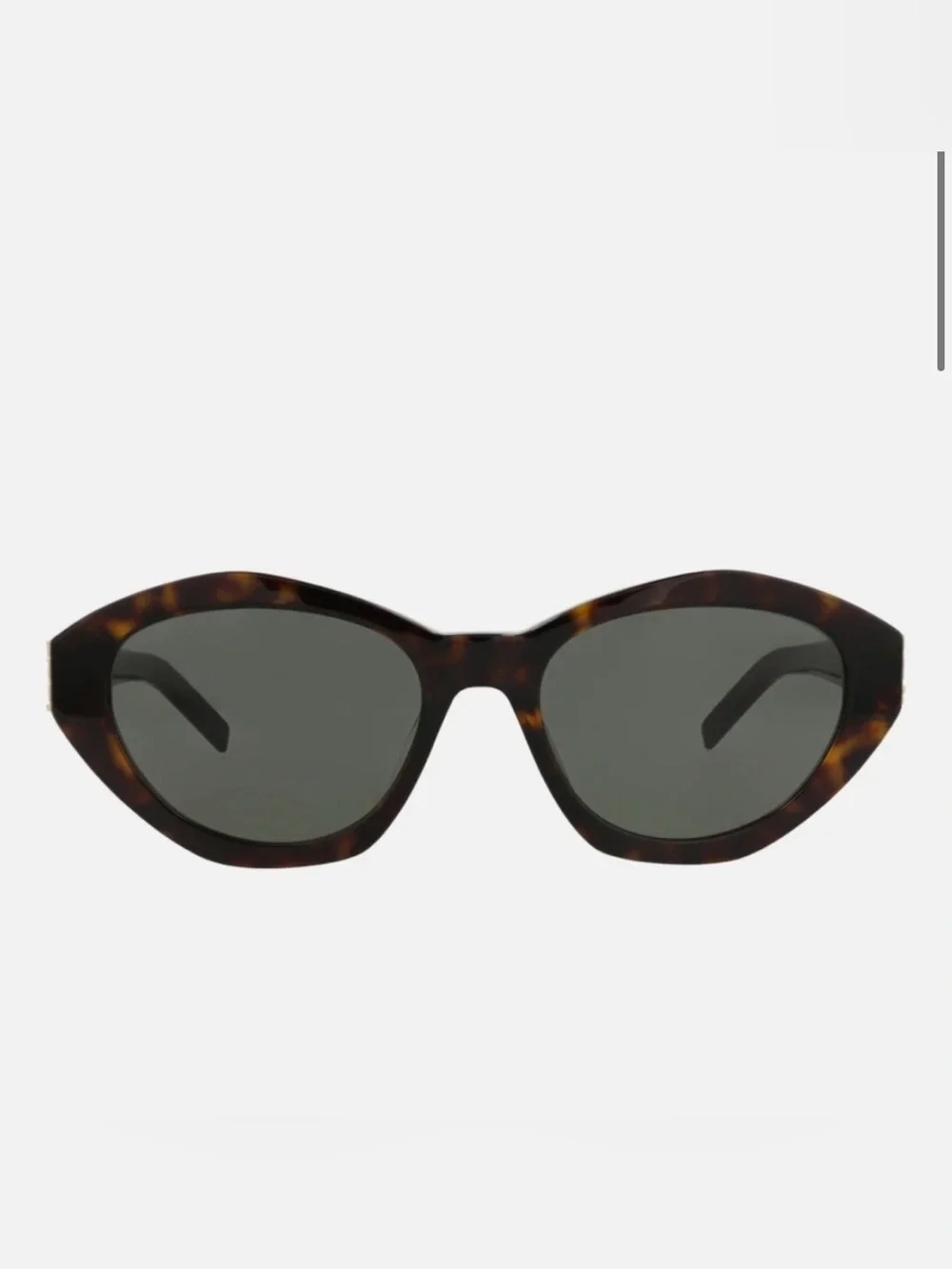 Saint Laurent Tortoiseshell Cat-Eye Sunglasses - Brown